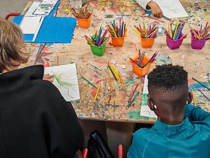 Atelier Dessin - au Mini-Lab / Le MHN fait le Mur