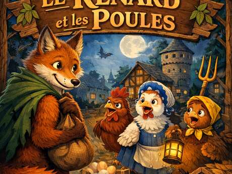 Les activités du weekend - Le renard et les poules, jeu médiéval