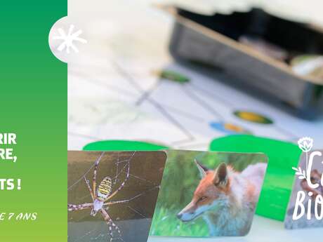 Atelier Découvrir la nature, un jeu d'enfants !