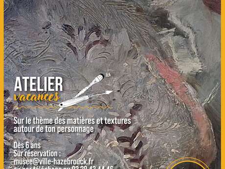 Atelier vacances au musée des Augustins: Matières et textures