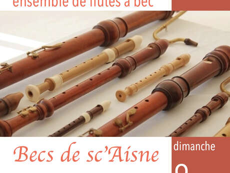 Concert ensemble de Flutes à bec