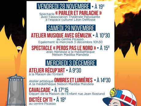 Les étincelles du festival de la sainte barbe - perds pas le nord