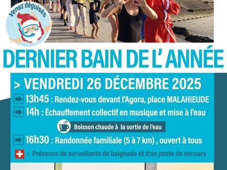 Mairie de wimereux - dernier bain de l'année