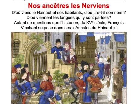 Conférence "Nos ancêtres les Nerviens"