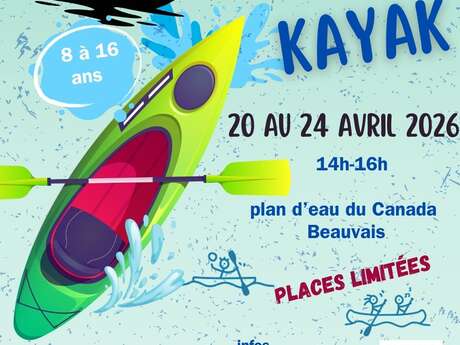 Stage découverte kayak avril