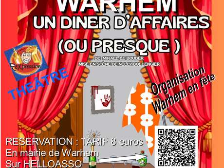 Théâtre "Un dîner d'affaires (ou presque)"