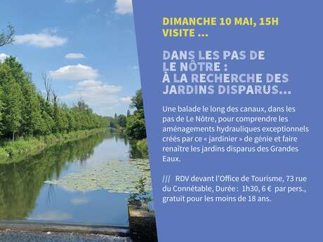 Visite guidée "Dans les pas de Le Nôtre : À la recherche des jardins disparus"