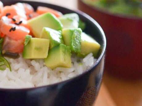 Pause dînatoire japonaise + dégustation de saké