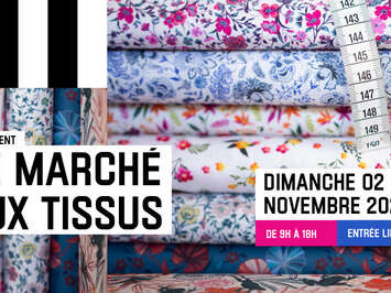 Le Marché aux Tissus - Dimanche 2 novembre