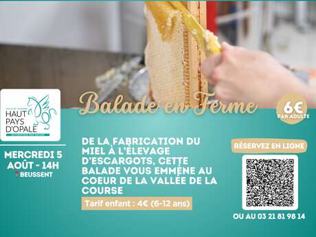 Balade en ferme - mercredi 5 août