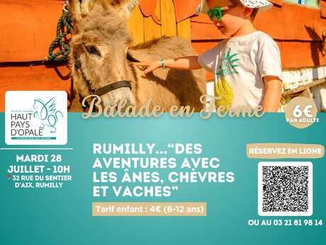 Balade en ferme - mardi 28 juillet