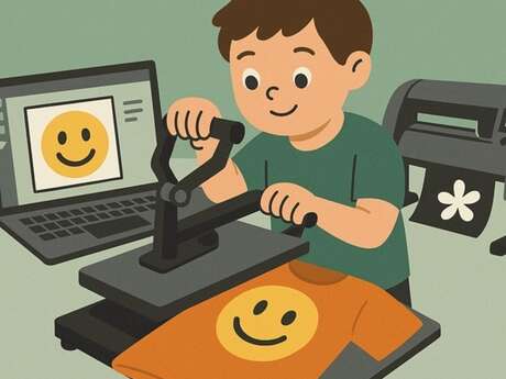 Goûters numériques : Personnalisez vos t-shirts comme un pro !