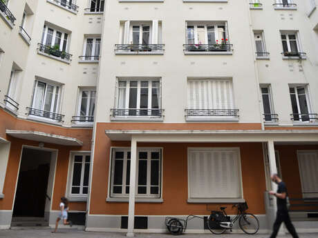 Un bel exemple d'immeuble Art déco