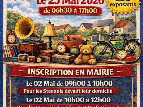 La traditionnelle brocante de Steene est de retour !