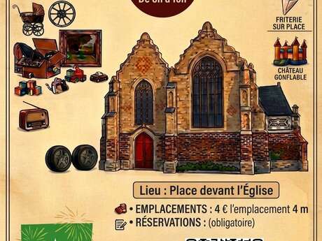 Brocante et marché à Zegerscappel