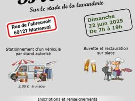 Brocante de l'ascva section football