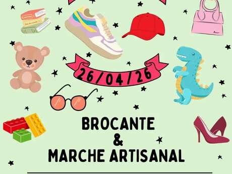 Brocante et marché artisanal