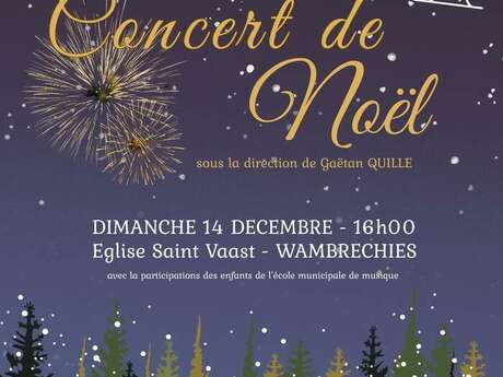 Concert de Noël de l'Harmonie municipale de Wambrechies