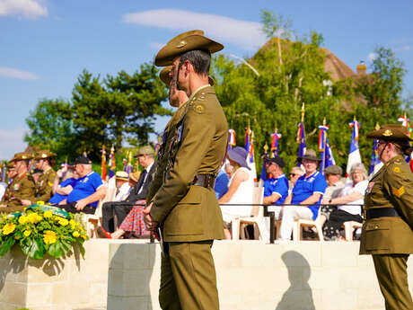 Cérémonie commémorative de la Bataille de Fromelles au Cimetière militaire de Pheasant Wood