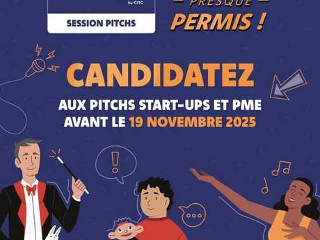 Candidatez aux Pitchs startups