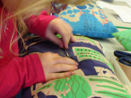 Animation jeunes publics /  Textile et motifs