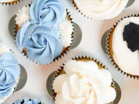 Cupcakes fleuris de style 'bridgerton'