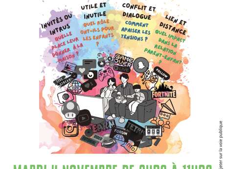 Le café des parents : " les écrans à la maison"