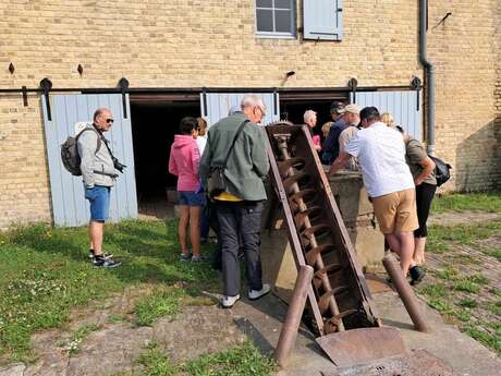 Visite guidée de la sécherie