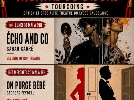 Spectacles des élèves d'option et de spécialité théâtre du lycée Baudelaire