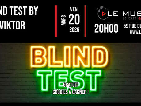 Blind test by Victor