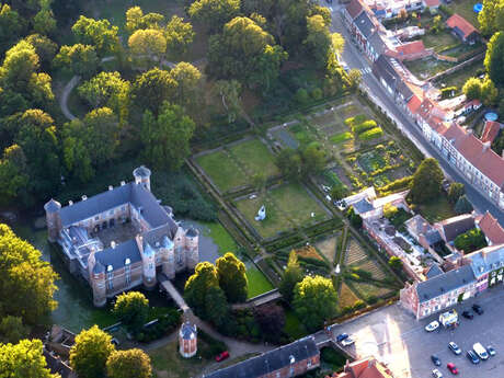 Jardin du château d'Esquelbecq