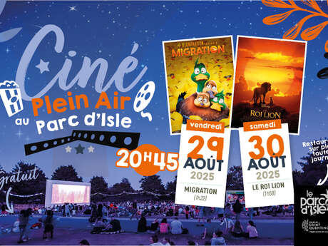 Ciné Plein Air au Parc d'Isle