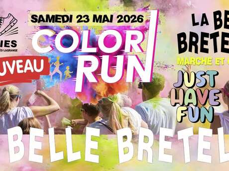 Color Run : la Belle Bretelle en couleurs !