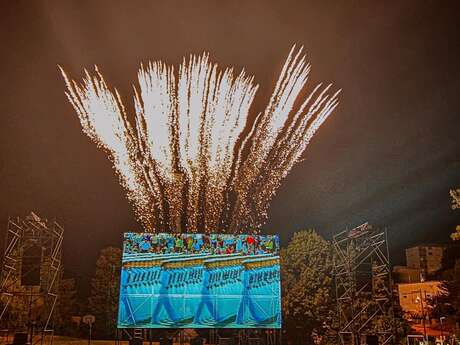 Festival de la sainte barbe - combustion