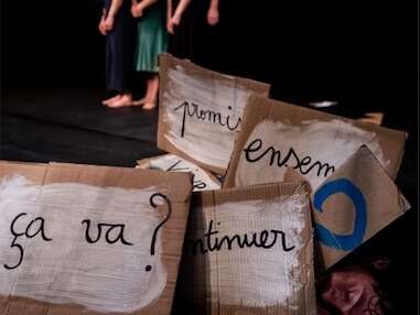 Théâtre physique "On ne va pas se quitter comme ça" à la MJC Saint-Saulve