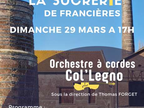Concert Col Legno à la Sucrerie