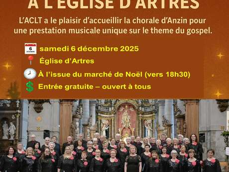 Concert de gospel à Artres