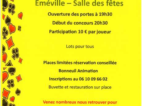 ♠️♥️ Concours de Belote ♦️♣️