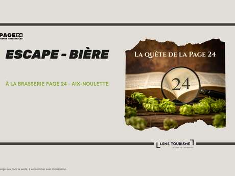Escape game : la quête de la page 24