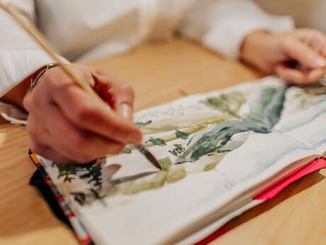 Stage aquarelle sur la côte d'opale