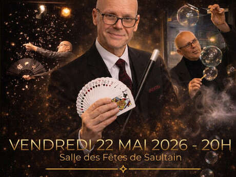 Spectacle de magie d'Emmanuel Delacroix à Saultain