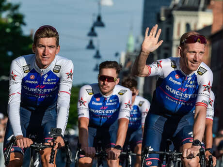 Parade des coureurs