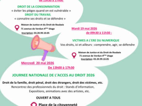 JNAD - JOURNEE NATIONALE DE L ACCES AU DROIT
