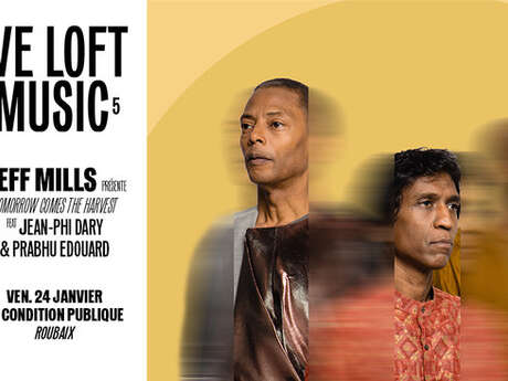 JEFF MILLS présente « Tomorrow Comes the Harvest » feat Jean-Phi Dary & Prabhu Edouard