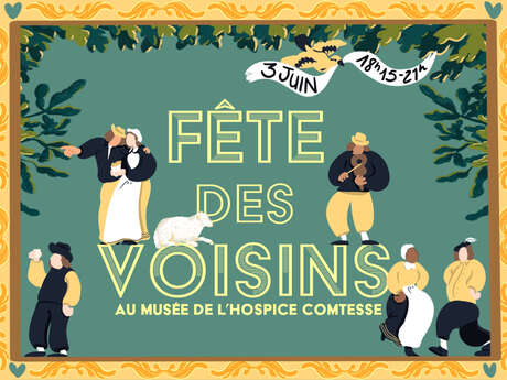 Première fête des voisins au Musée de l'Hospice Comtesse !