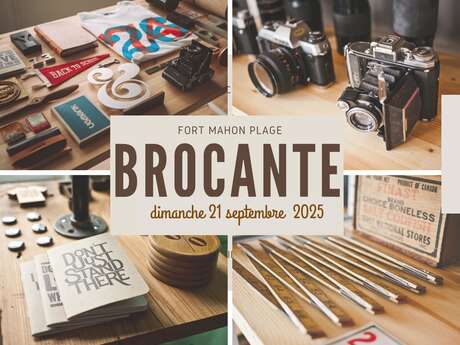 Brocante de l'Office de Tourisme