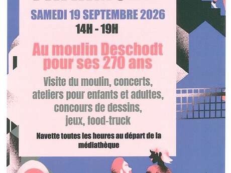 Les 270 ans du moulin Deschodt