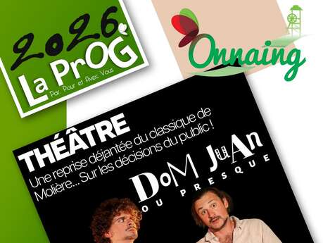 Théâtre “Dom Juan ou presque” à la salle des fêtes d'Onnaing