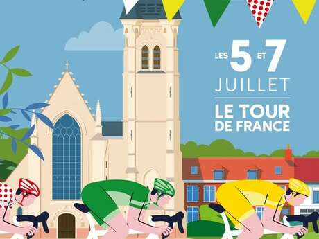 Fête pour le passage du Tour de France à Seclin