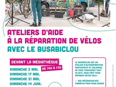 Ateliers d'aide à la réparation de vélos